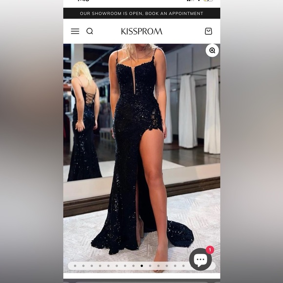 KISSPROM Dresses & Skirts - KISSPROM Gorgeous Black Lace dress size 0
